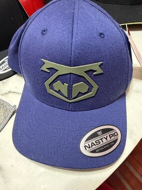 Nasty Pig Purple Baseball Cap with Black Logo